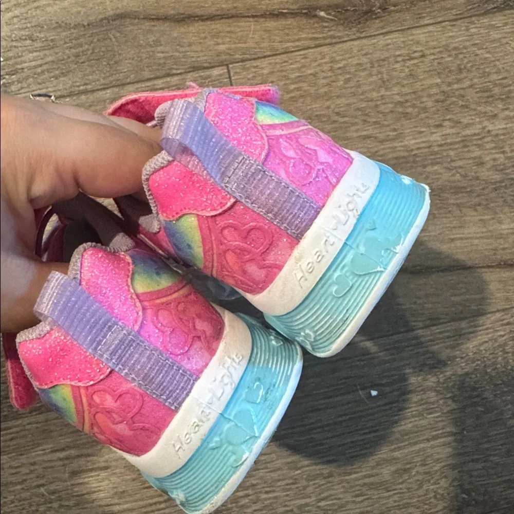 Sketchers Shoes with Lights - Picture 3 of 9